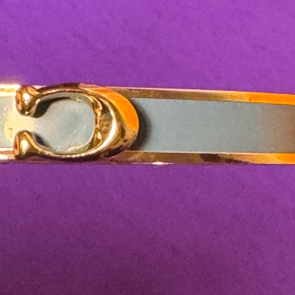 Coach Silver Hinged Bracelet - Picture 10 of 15